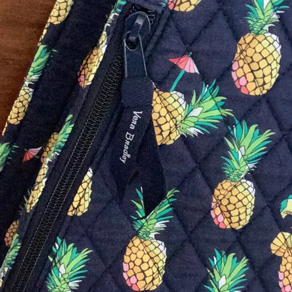 Vera Bradley Quilted Sling Backpack and RFID Wristlet Wallet in Toucan Party